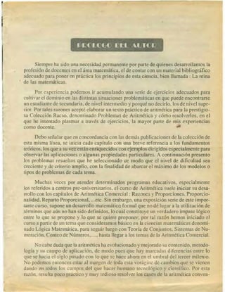 Problemas de aritmetica y como resolverlos