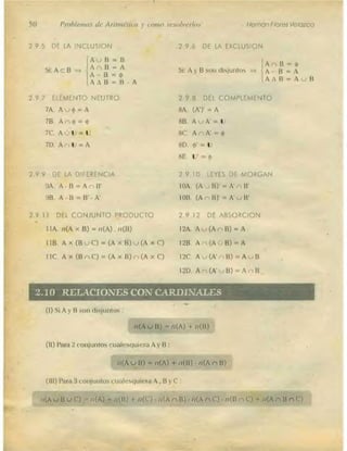 Problemas de aritmetica y como resolverlos