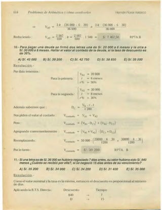 Problemas de aritmetica y como resolverlos