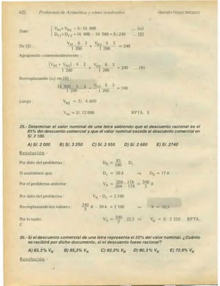 Problemas de aritmetica y como resolverlos