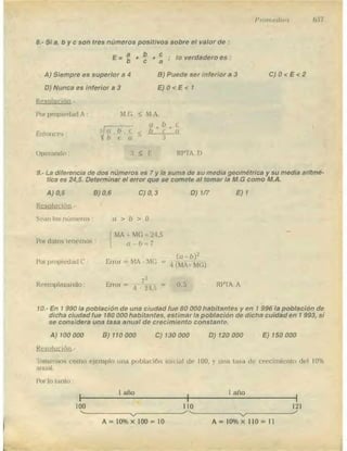 Problemas de aritmetica y como resolverlos
