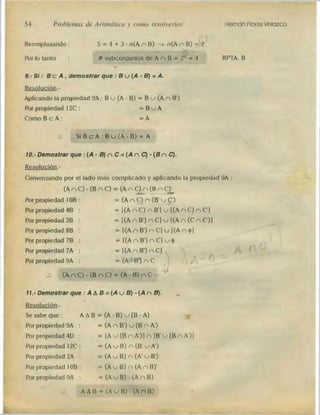 Problemas de aritmetica y como resolverlos
