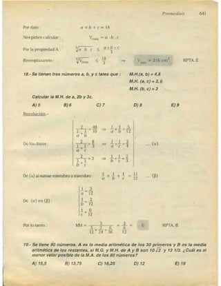 Problemas de aritmetica y como resolverlos