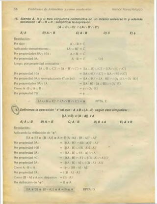 Problemas de aritmetica y como resolverlos