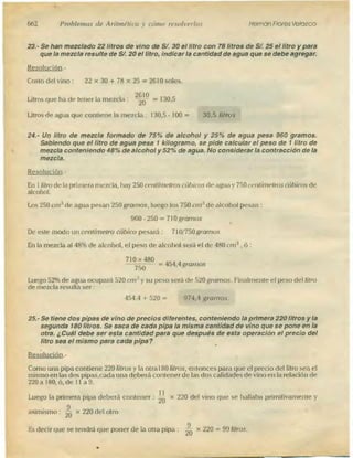 Problemas de aritmetica y como resolverlos