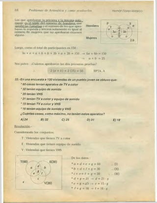 Problemas de aritmetica y como resolverlos