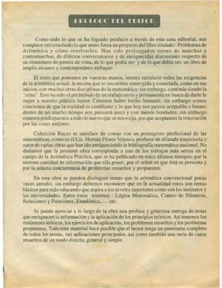 Problemas de aritmetica y como resolverlos