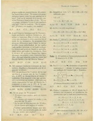 Problemas de aritmetica y como resolverlos