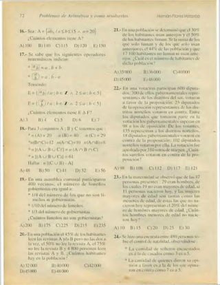 Problemas de aritmetica y como resolverlos