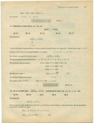 Problemas de aritmetica y como resolverlos