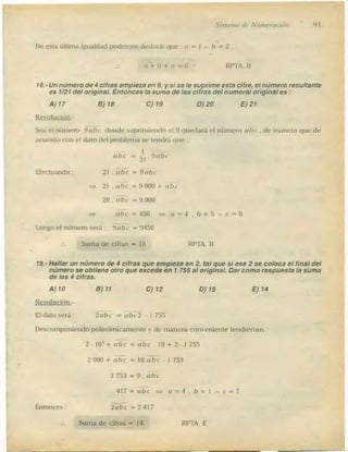 Problemas de aritmetica y como resolverlos