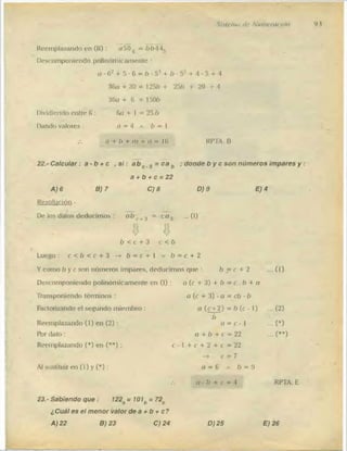 Problemas de aritmetica y como resolverlos