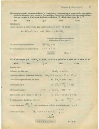 Problemas de aritmetica y como resolverlos