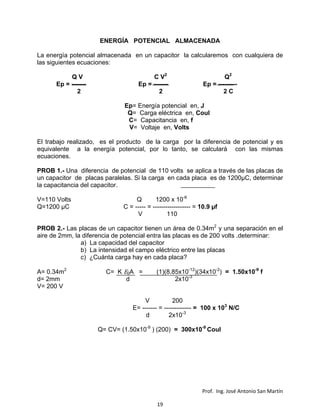 Electro estatica problemas 