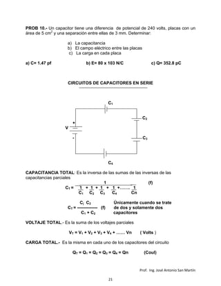 Electro estatica problemas 