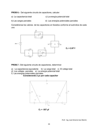 Electro estatica problemas 