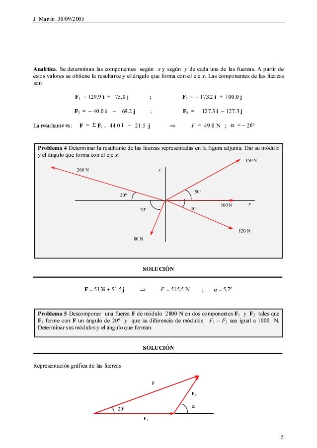 Problemas De Estatica Ejercicios Resueltos