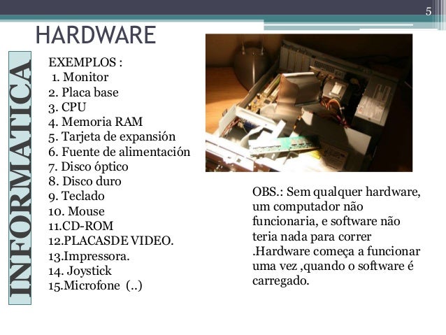Cite 3 Exemplos De Hardware E Software Novo Exemplo Cite 3 Exemplos De Hardware E Software Novo Exemplo