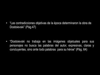 Problemas de la Poética de Dostoievski PPT