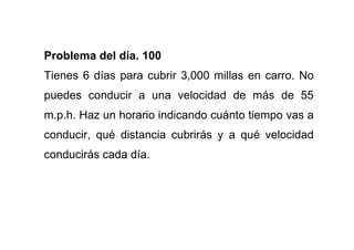 Problemas De Matematicas