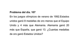 Problemas De Matematicas