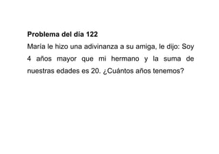 Problemas De Matematicas