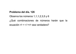 Problemas De Matematicas