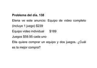 Problemas De Matematicas