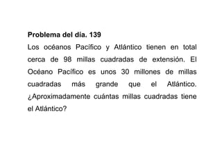 Problemas De Matematicas