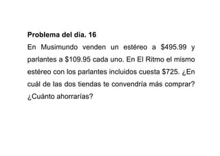 Problemas De Matematicas