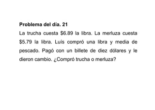 Problemas De Matematicas