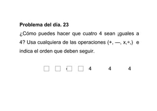 Problemas De Matematicas