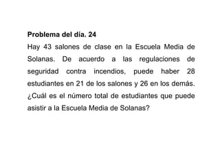 Problemas De Matematicas