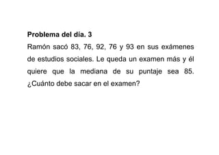 Problemas De Matematicas