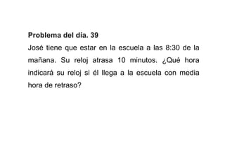 Problemas De Matematicas