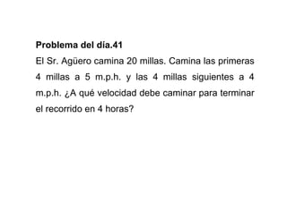 Problemas De Matematicas