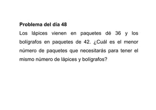 Problemas De Matematicas