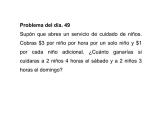 Problemas De Matematicas