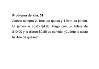 Problemas De Matematicas