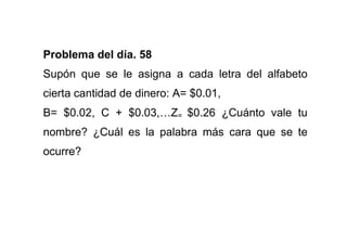 Problemas De Matematicas