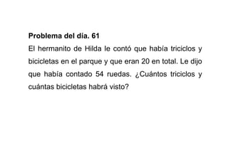 Problemas De Matematicas