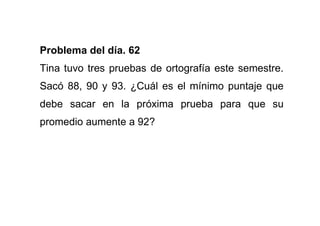 Problemas De Matematicas