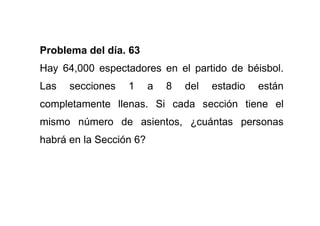 Problemas De Matematicas