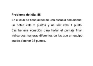 Problemas De Matematicas