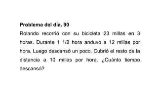 Problemas De Matematicas