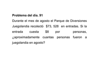 Problemas De Matematicas