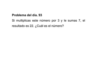 Problemas De Matematicas