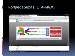 Rompecabezas 1 ARMADO
 