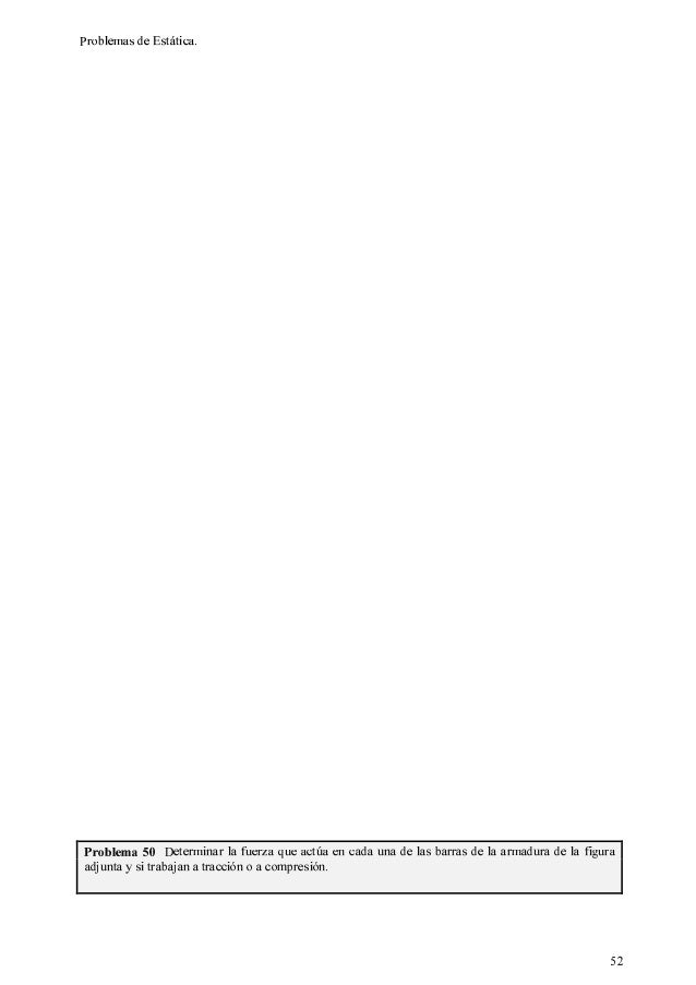 Problemas Estatica