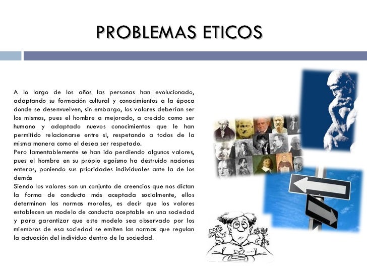 Problemas eticos